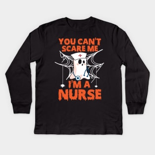 Halloween nurse Kids Long Sleeve T-Shirt